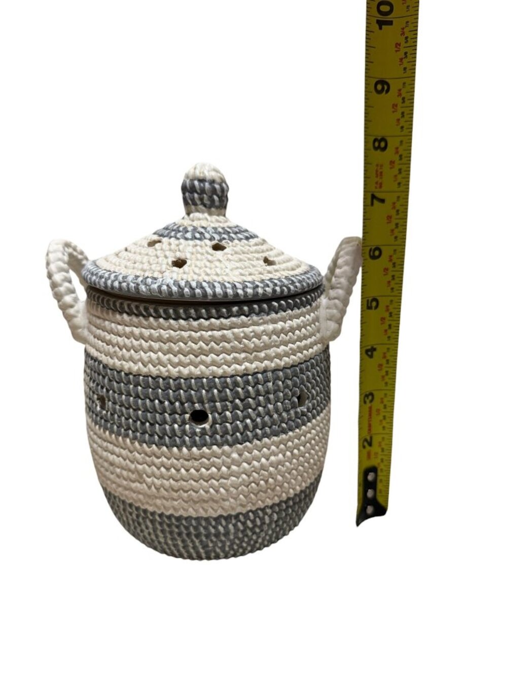 Sweetgrass Basket Retired Scentsy Full Size Warmer with Works - Picture 5 of 9